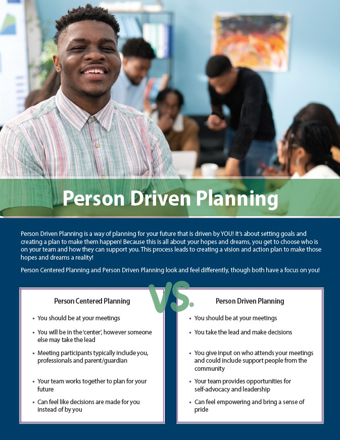 Person Driven Planning